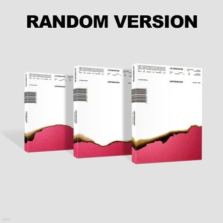 LE SSERAFIM 1st Studio Album - UNFORGIVEN (Random Ver.) CD - kpoptown.ca