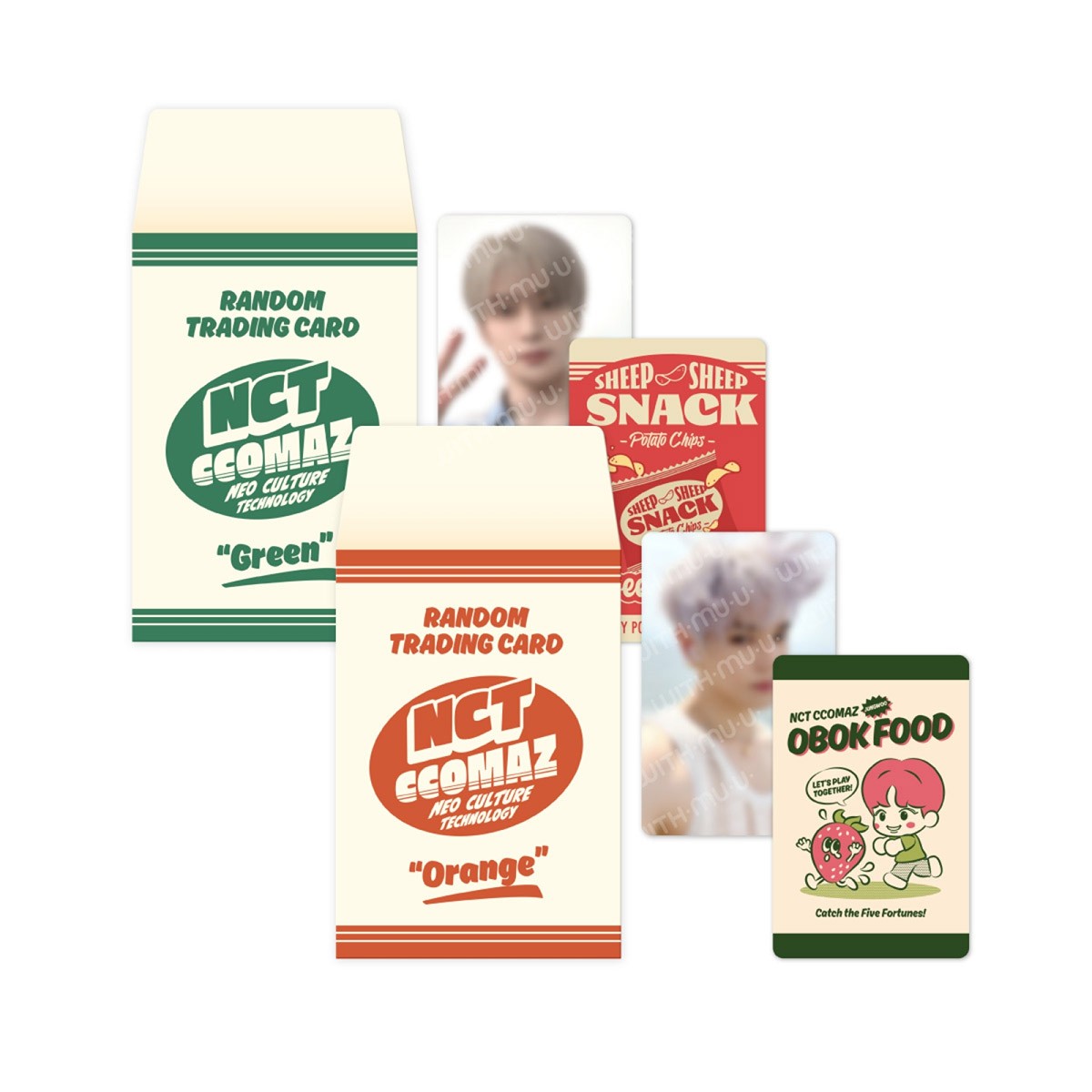 NCT CCOMAZ GROCERY STORE 2nd - RANDOM TRADING CARD SET - kpoptown.ca
