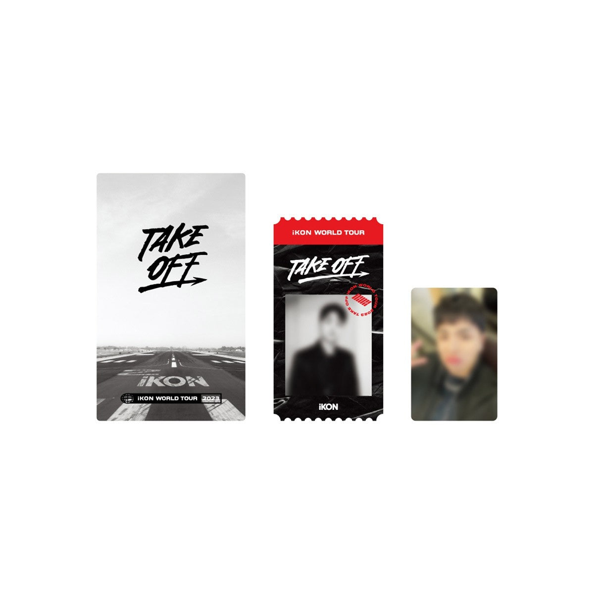 iKON TAKE OFF Goods - TICKET HOLDER SET