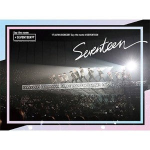Japanese Edition] SEVENTEEN 17 JAPAN CONCERT Say the name 2DVD +