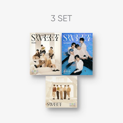 [SET][Japanese Edition] TXT 2nd Album - SWEET (3 SET) 3CD