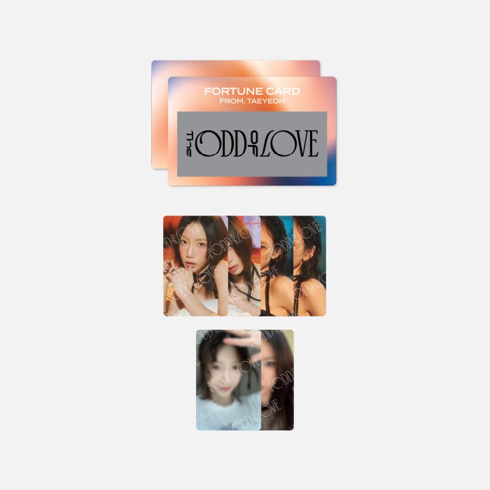 TAEYEON The ODD Of LOVE Goods - FORTUNE SCRATCH SET - kpoptown.ca
