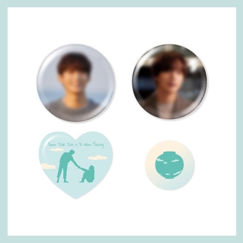 Unintentional Love Story Official Goods - PIN BUTTON SET - kpoptown.ca