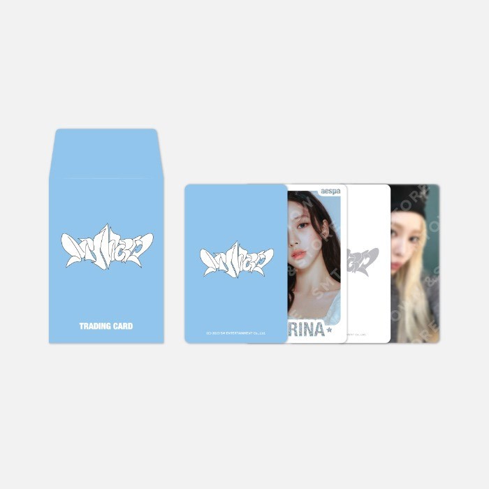 aespa MY WORLD Goods - RANDOM TRADING CARD SET C