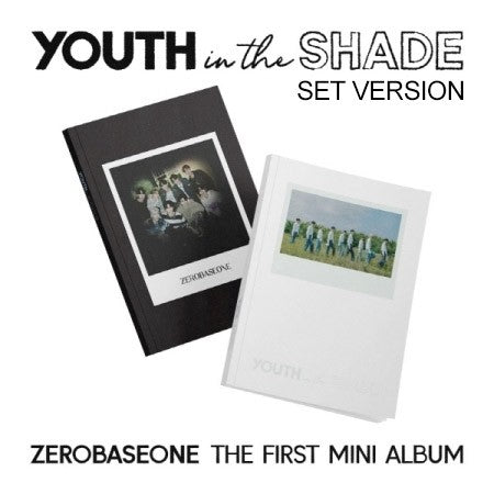 [SET] ZEROBASEONE 1st Mini Album - YOUTH IN THE SHADE (SET Ver.) 2CD