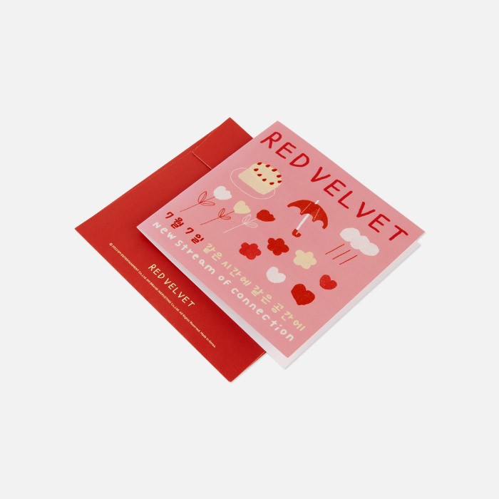Red Velvet CONNECTION Goods - CARD SET - kpoptown.ca