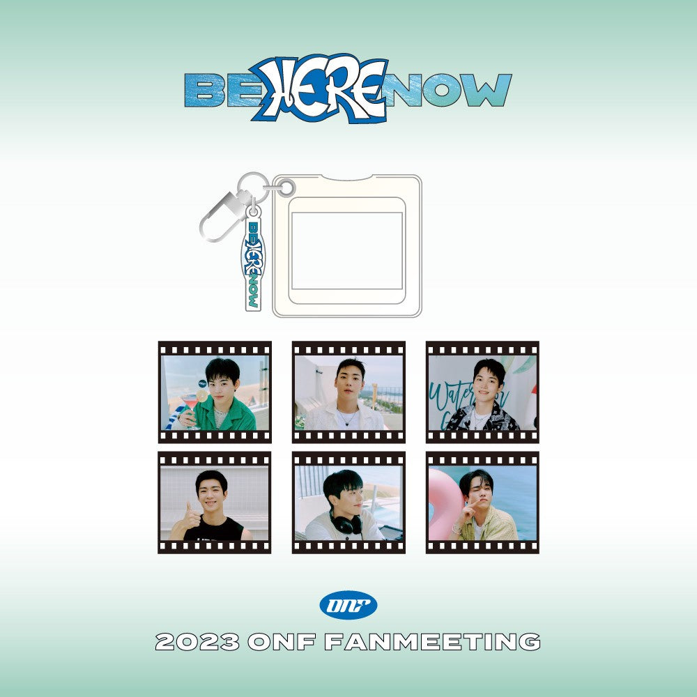 ONF BE HERE NOW Goods - SLIDE KEYRING - kpoptown.ca