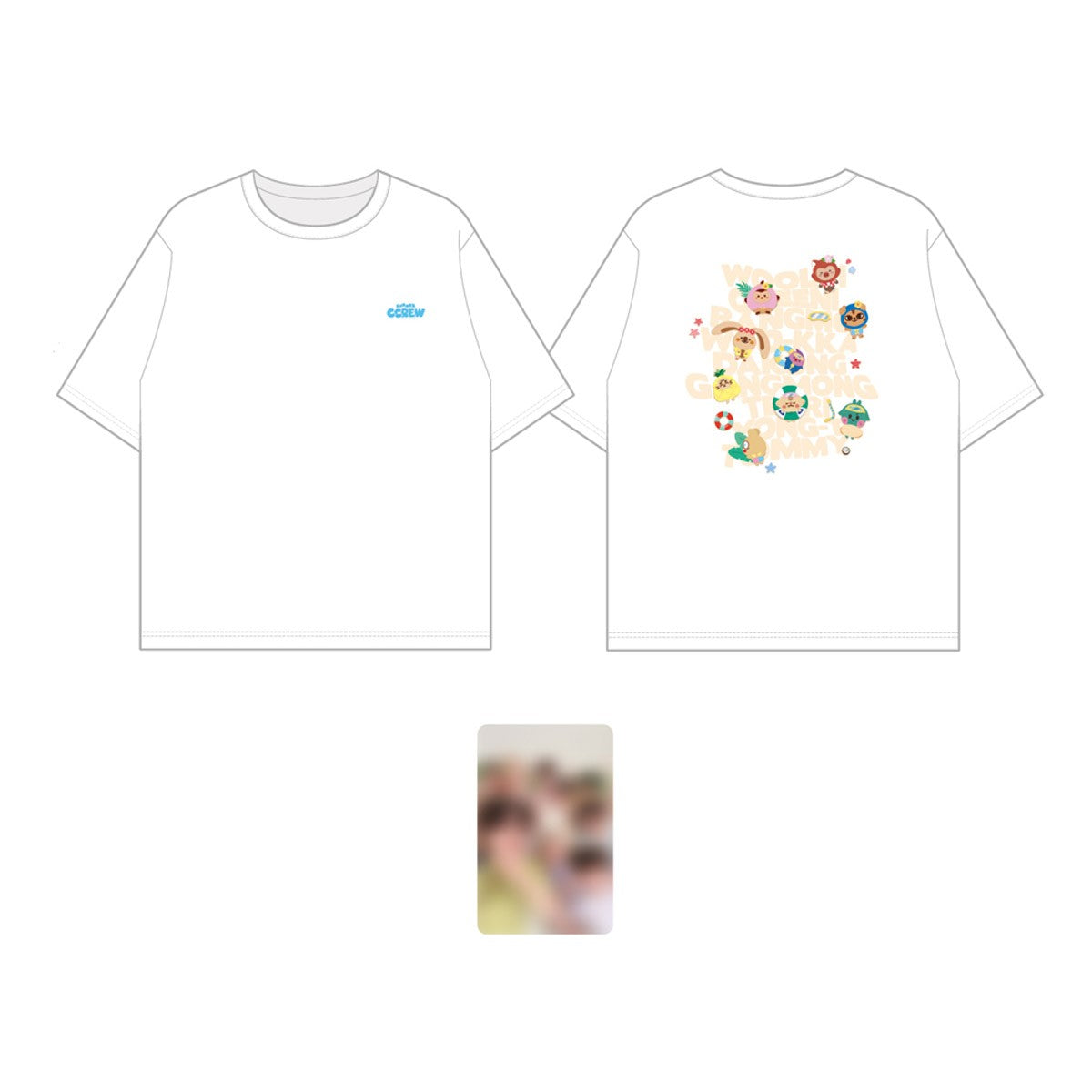 CRAVITY SUMMER CCREW Goods - CCREW T-SHIRT - kpoptown.ca