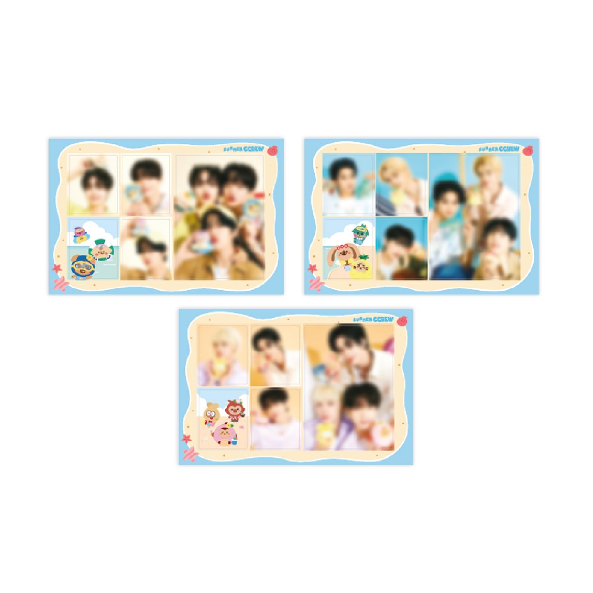CRAVITY SUMMER CCREW Goods - STICKER PHOTO SET - kpoptown.ca