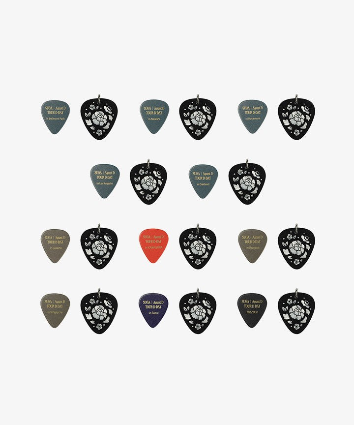 [Pre Order] SUGA (Agust D) D-DAY TOUR THE FINAL Goods - Guitar Pick Set