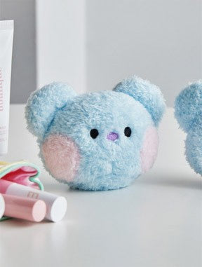 BT21 Line Friends Collaboration - minini Glitter Plush Mirror - kpoptown.ca