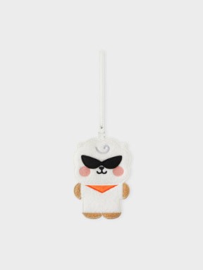 BT21 Line Friends Collaboration - Baby Travel Plush Name Tag - kpoptown.ca