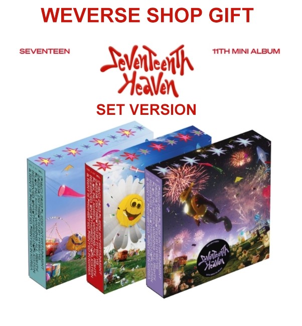Weverse Shop Gift][SET] SEVENTEEN 11th Mini Album - SEVENTEENTH