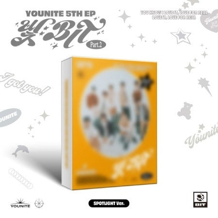 YOUNITE 5th EP Album - BIT Part.2 (SPOTLIGHT Ver.) CD + Poster - kpoptown.ca