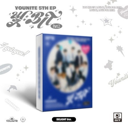 YOUNITE 5th EP Album - BIT Part.2 (DELIGHT Ver.) CD + Poster - kpoptown.ca