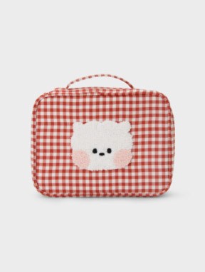 BT21 Line Friends Collaboration - minini Check Pouch - kpoptown.ca