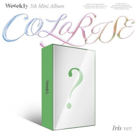 Weeekly 5th Mini Album - ColoRise (Iris Ver.) CD + Poster - kpoptown.ca