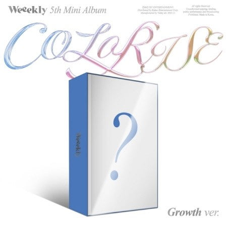 Weeekly 5th Mini Album - ColoRise (Growth Ver.) CD + Poster - kpoptown.ca