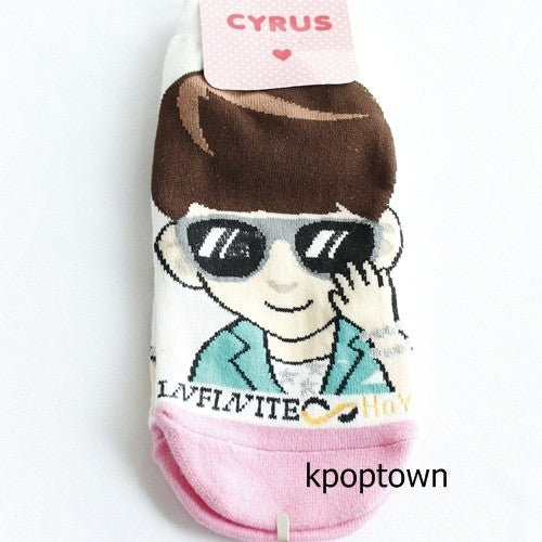 INFINITE 1 Pairs of  Character Socks - HOYA - kpoptown.ca