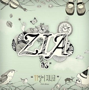 ZIA 3rd Album VOL.3 CD - 11 DAYS HAVE PASSED - kpoptown.ca
