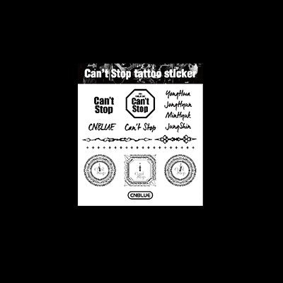 CNBLUE Can't Stop - Tattoo Sticker - kpoptown.ca