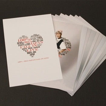 100% 2014 Japan Concert - Photo Card Set - kpoptown.ca