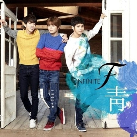 INFINITE F 1st Single Album - 靑 CD + 2 Random Photocard - kpoptown.ca