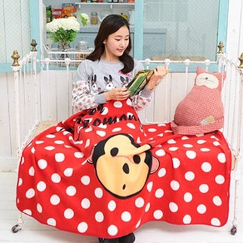 Monkey Big Size Single Blanket ( 2Colors ) - kpoptown.ca
