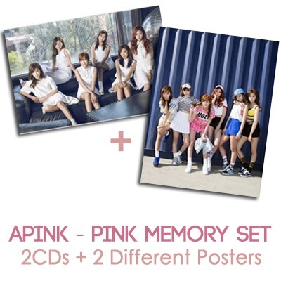 APINK A PINK 2nd Album SET - Pink Memory 2CDs - kpoptown.ca