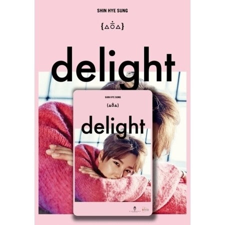 SHIN HYE SUNG - SPECIAL ALBUM DELIGHT ( KIHNO CARD EDITION ) - kpoptown.ca