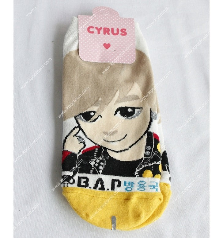 BAP B.A.P 1 Pairs of Character Socks - Yongkuk - kpoptown.ca