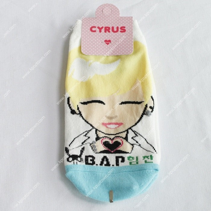 BAP B.A.P 1 Pairs of Character Socks - HIMCHAN - kpoptown.ca