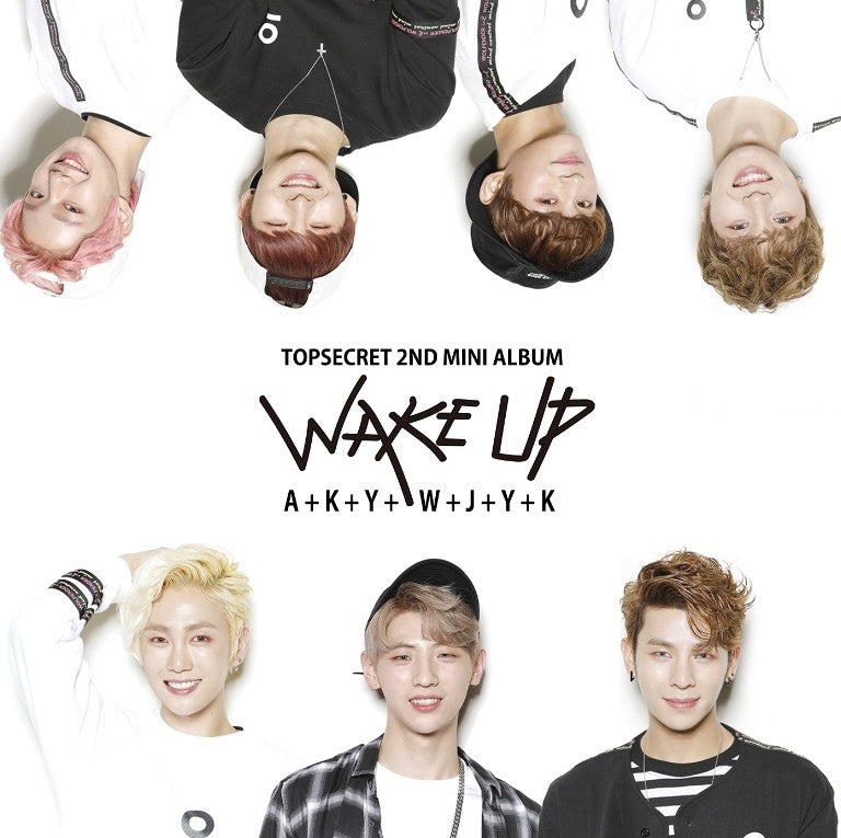 TOPSECRET 2nd Mini Album - WAKE UP CD - kpoptown.ca