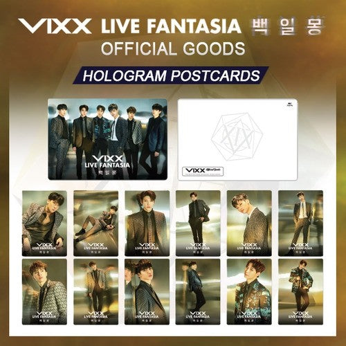 VIXX LIVE FANTASIA 백일몽 (Daydream) - Hologram Postcard - kpoptown.ca