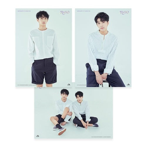 YONG GUK& SI HYUN 1st Fanmeeting 'HELLO' Goods : Poster Set - kpoptown.ca