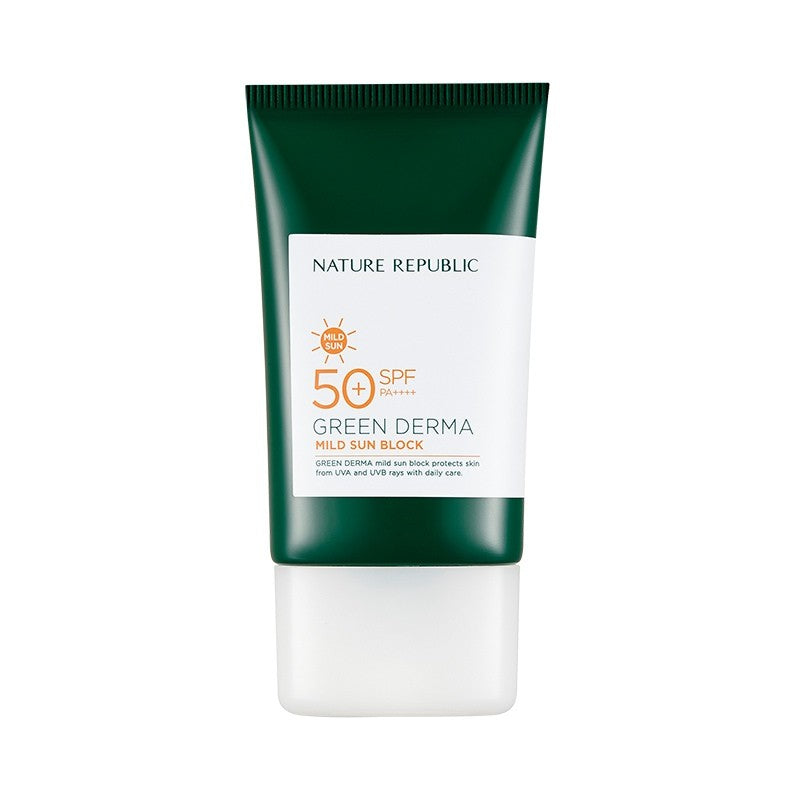 [ Nature Republic ] Green Derma Mild Sun Cream SPF50+