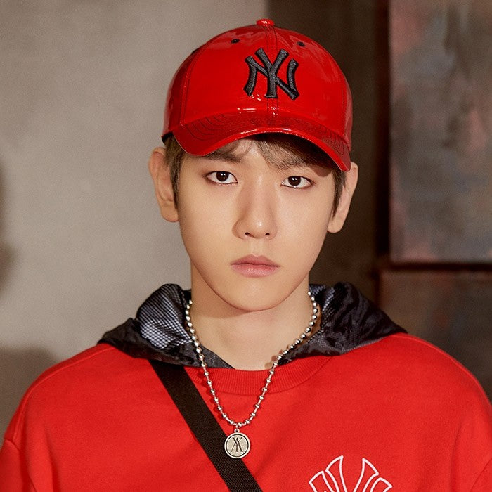 EXO X MLB New Crew Enamel Slider Curve Control Ball Cap Red