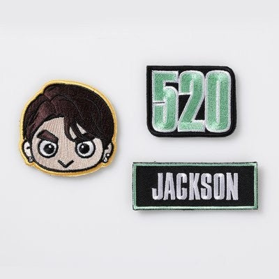 GOT7 2018 World Tour Eyes On You - Velcro Wappen Set - kpoptown.ca