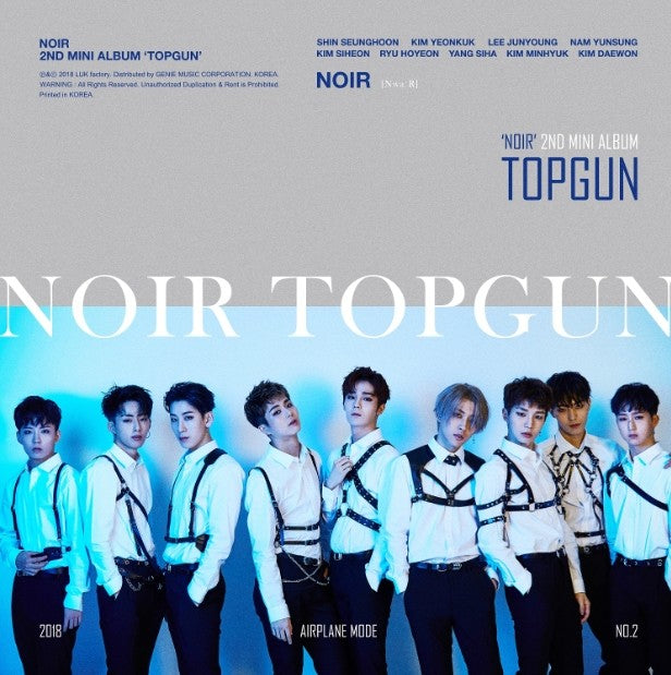 NOIR 2nd Mini Album - TOPGUN CD - kpoptown.ca