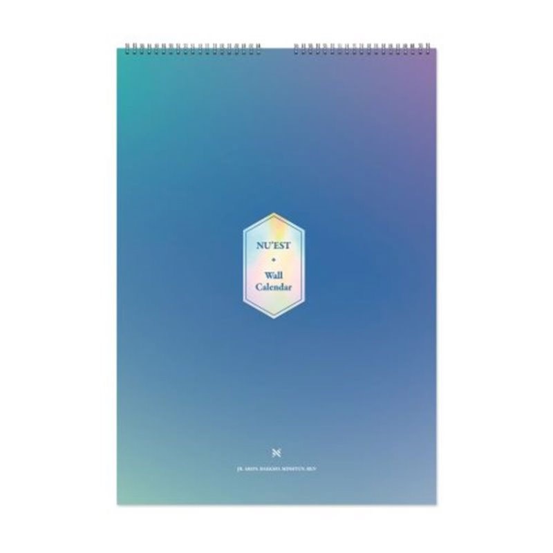 NU’EST NUEST 2019 WALL CALENDAR - kpoptown.ca