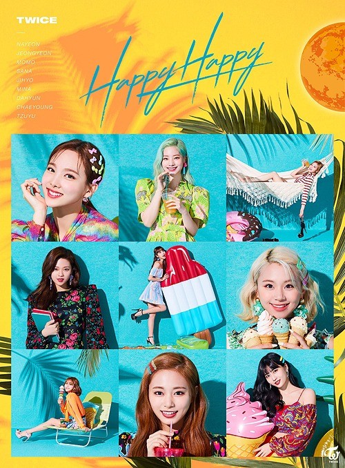 [Japanese Edition] TWICE - HAPPY HAPPY (1st Limited Edition ver.B) CD + DVD