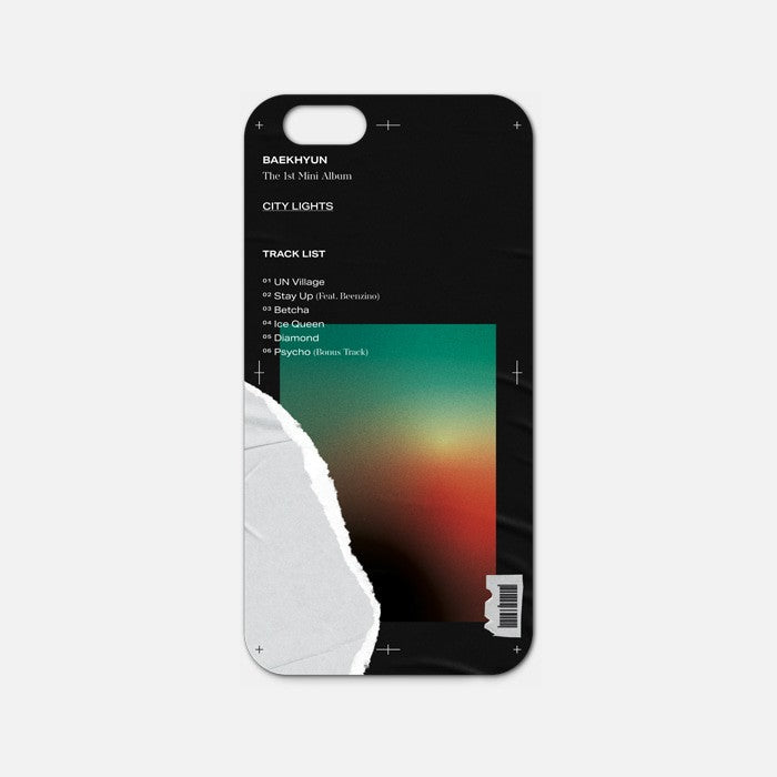 BAEKHYUN City Lights Goods - ARTIST CASE for iPhone - kpoptown.ca