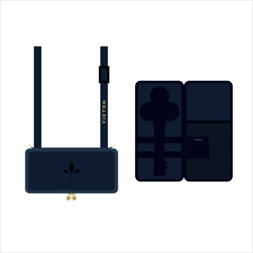 VICTON NEW WORLD Goods - LIGHT STICK POUCH - kpoptown.ca