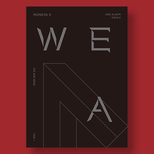MONSTA X 2nd Album - TAKE.2 WE ARE HERE (Random ver.) CD + Poster - kpoptown.ca