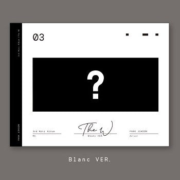PARK JIHOON 3rd Mini Album - The W (Blanc Ver.) CD - kpoptown.ca