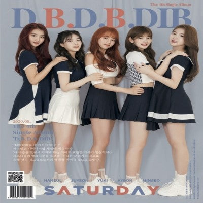 SATURDAY 4th Single Album - D.B.D.B.DIB CD + Poster - kpoptown.ca