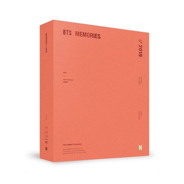 BTS Memories Of 2019 DVD (6 DISC) - kpoptown.ca