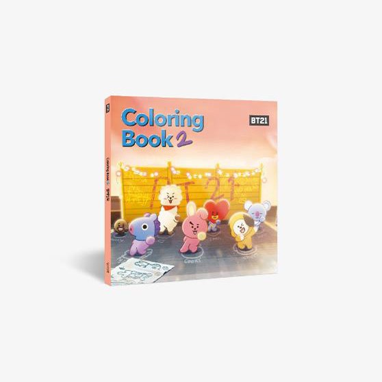 BT21 Coloring Book Vol.2 - kpoptown.ca
