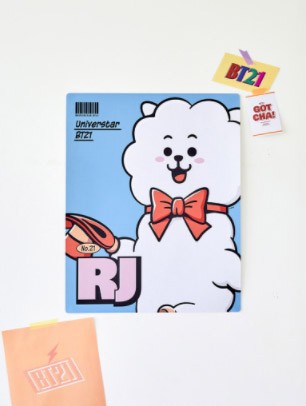 [BT21] BTS Line Friends Collaboration - Air Wall - kpoptown.ca