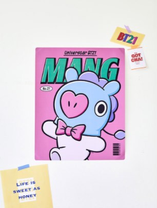 [BT21] BTS Line Friends Collaboration - Air Wall - kpoptown.ca